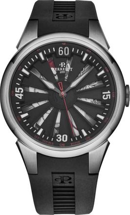 Perrelet Turbine Black Dial Mens Watch A4020/3