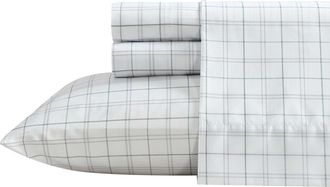 Nautica Broken Lines Green Queen Comforter Set