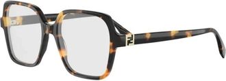 Fendi Fe 50144I056 - unisex - Brillen - Bruin - 54 MM - Accessoires