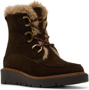 Blondo Monday Waterproof Lace-Up Boot in Java Suede at Nordstrom Rack, Size 5.5