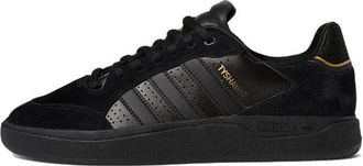 adidas Tyshawn Low Shoes Black Gold Metallic GW3178