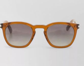 Saint Laurent ysl bold 28 square sunglasses acetate