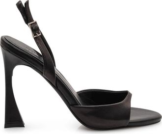 Jeffrey Campbell Augustine Buckle Strap Sandals - female - Jeffrey Campbell - High Heel Sandals - Black - 7 UK - Shoes