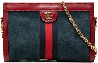 Gucci Pre-owned Gucci Small Suede Web Ophidia Chain Crossbody Ladies DD1OR80N4AW520PA