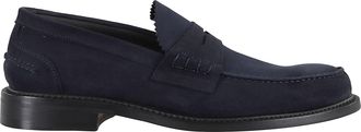 John Spencer Blue Superbuck Suede Loafers