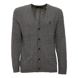 Polo Ralph Lauren Hombre, Jerseys, Gris, Talla: L