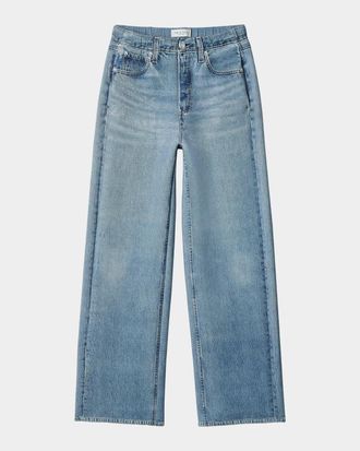 Rag & Bone Miramar Mallow Scuba Wide-Leg Elasticized Pants