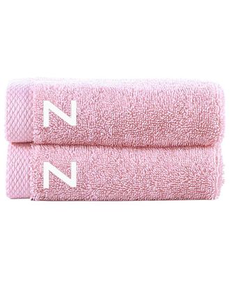 Brooks Brothers Set Of 2 Monogrammed Wash Towels