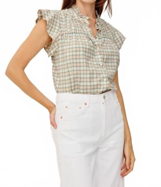Rails Ruthie Top In Julep Mint Check