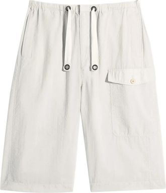 Christophe Lemaire Drawstring Cargo Shorts