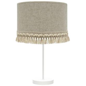 Fabrilamp Sobremesa Alto Vera 1xe27 Blanco/beis 62x30x30 Cm