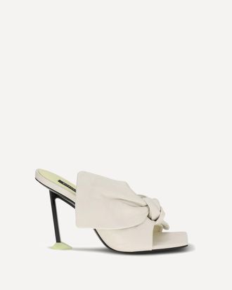 Givenchy Mules con tacco Boudoir con fiocco Woman 37.5