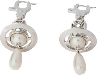 Vivienne Westwood Aida Earrings - Accessories - Mujer - Gris - ONE SIZE