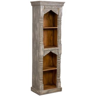 Wanderlust Deco Wanderlust Deco - Estanteria de madera acabado artesanal 57x37x180h cm