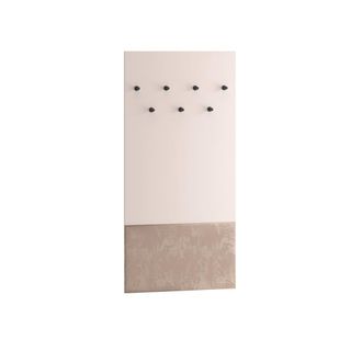 Petits Meubles Perchero de pared 7 perchas paneles laminados cachemira y madera
