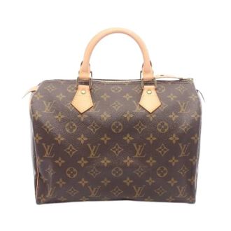 Louis Vuitton Pre-owned Speedy30 Monogram Handtas - Dames - Pre-owned - Bruin - Maat: ONE Size Leer