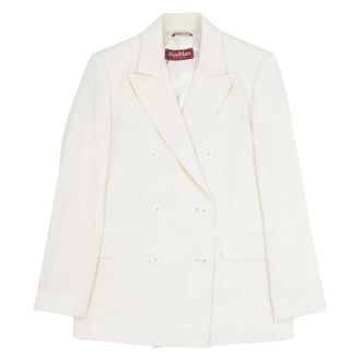 Max Mara Blazers, female, White, Size: S Vadare Blazer