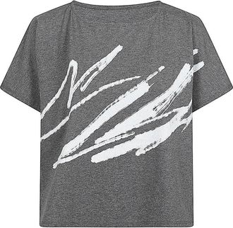 Moyuru Camiseta de algod&oacute;n estampada Moyuru