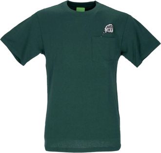 HUF Groene Zak T-shirt Korte Mouw - Heren - T-shirts - Groen - L - Katoen - Tops