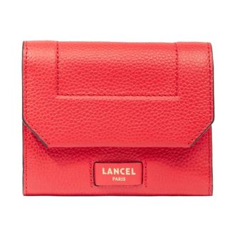 Lancel Wallets & Cardholders, female, Brown, Size: ONE SIZE Ninon M Compact Flap Wallet