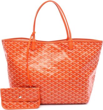 Goyard St. Louis GM Tote Bag PVC Coated Canvas Leather
