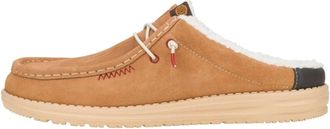 Hey Dude Wally Slip Warmth 41869-205 Mens Brown Suede Casual Shoes JAX2082