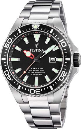 Festina F20663-3 Mens The Originals Watch - Silver - One Size