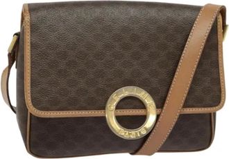 Celine Pre-owned Leather celine-bags - Dames - Vintage Schoudertas - Bruin - ONE Size - Leer - Vintage