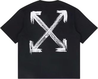 Off-white Chalk Arrow Fit T-Shirt Black 44OWOS26T065001