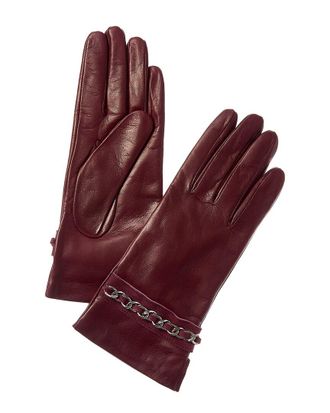 Portolano Chain Leather Gloves