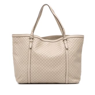 Gucci Micro Gg Guccissima Leren Tote