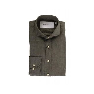 Baldessarini Overhemden, Heren, Grijs, L, Casual Shirts