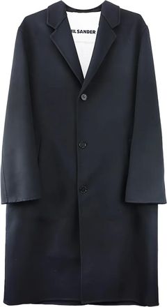 Jil Sander Cappotto monopetto - Nero