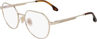 Victoria Beckham Gold Metal Glasses Womens (Frames)
