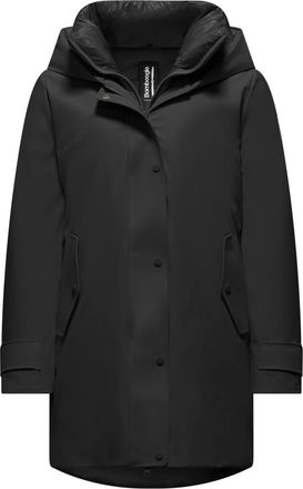 Bomboogie Stretch Nylon Prima Loft Jas - Dames - Parka Jassen - Zwart - 2XL - Nylon - Jassen
