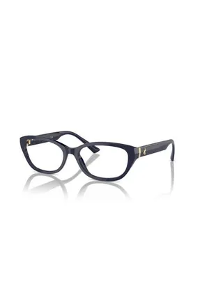 Jimmy Choo London 53mm Oval optical glasses in Blue at Nordstrom