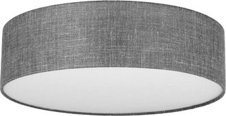 Luminosa Light Designs TK Earth L&aacute;mpara de techo cil&iacute;ndrica grafito 4xE27