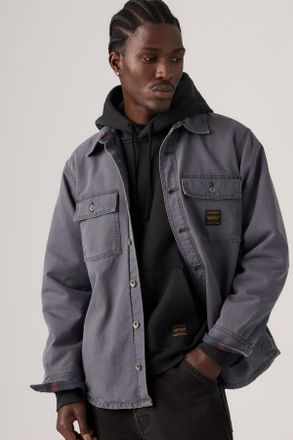 Levi's Mission Overshirt - Men - 2XL - Purple / Prophecy Periscope Canvas