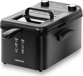 Cecotec Cecotec Freidora Con Aceite Freidora Cecotec Cleanfry Infinity 3000 Black