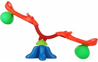 Costway Costway - Columpio Balanc&iacute;n 360 &deg; Para Ni&ntilde;os Balanc&iacute;n Juguete Con Asa Balanc&iacute;n Infantil De Jard&iacute;n Exterior Para Ni&ntilde;os Mayores De 3 A&ntilde;os