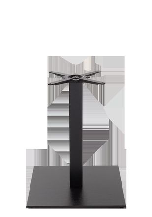 Netfurniture Black Cast Iron Square Table Base - Extra Large - Height - 730 mm