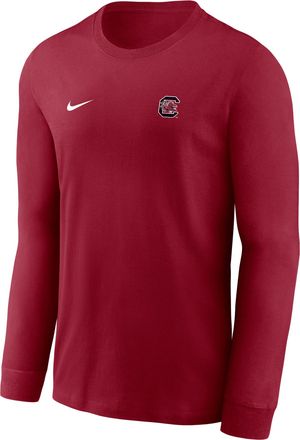 Nike Mens College Legend (South Carolina Gamecocks) Long-Sleeve T-Shirt in Red | M22284P643SCAR-CRM