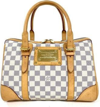 Louis Vuitton Tweedehands Canvas Louis Vuitton tassen - Dames - Vintage Handtas - Grijs - ONE Size - Vintage