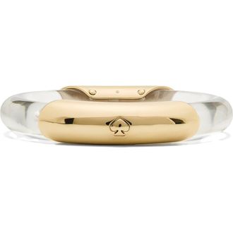 Kate Spade New York glow up bangle bracelet in Clear. at Nordstrom
