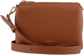 Pourchet Pens&eacute;e Crossbody Bag - Dames - Schoudertassen - Bruin - ONE Size - Leer - Tassen