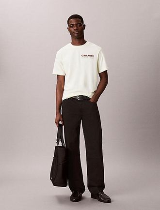 Calvin Klein Camiseta holgada con logo en la parte trasera