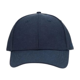 Aspesi Klassieke Baseball Cap - Heren - Petten - Blauw - ONE Size - Katoen - Accessoires