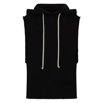 Rick Owens Hoodies, male, Black, Size: M SL Hoodie