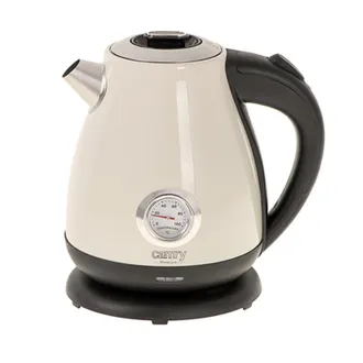 Camry Bouilloire &Eacute;lectrique Camry Cr 1344 Creme Avec Thermom&egrave;tre 1,7l