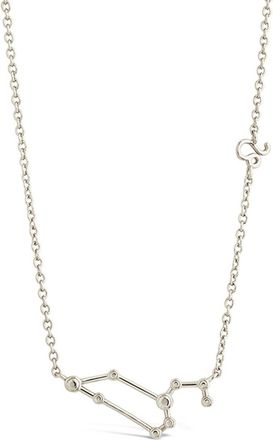 Sterling Forever Station Constellation Pendant Necklace